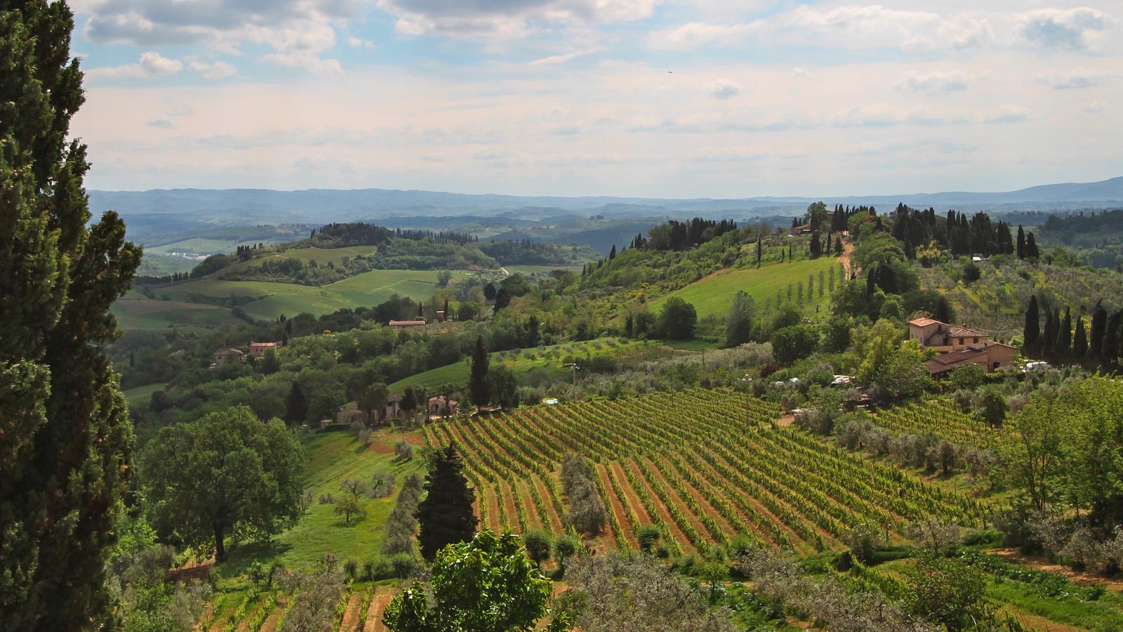 Beautiful view of the old town of Orvieto, Umbria, Italy
