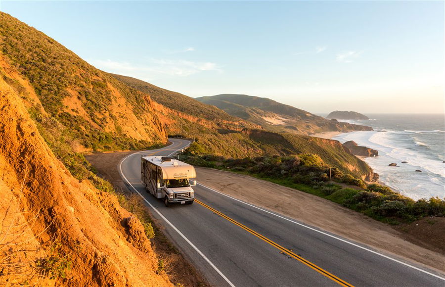 Road Bear Big Sur