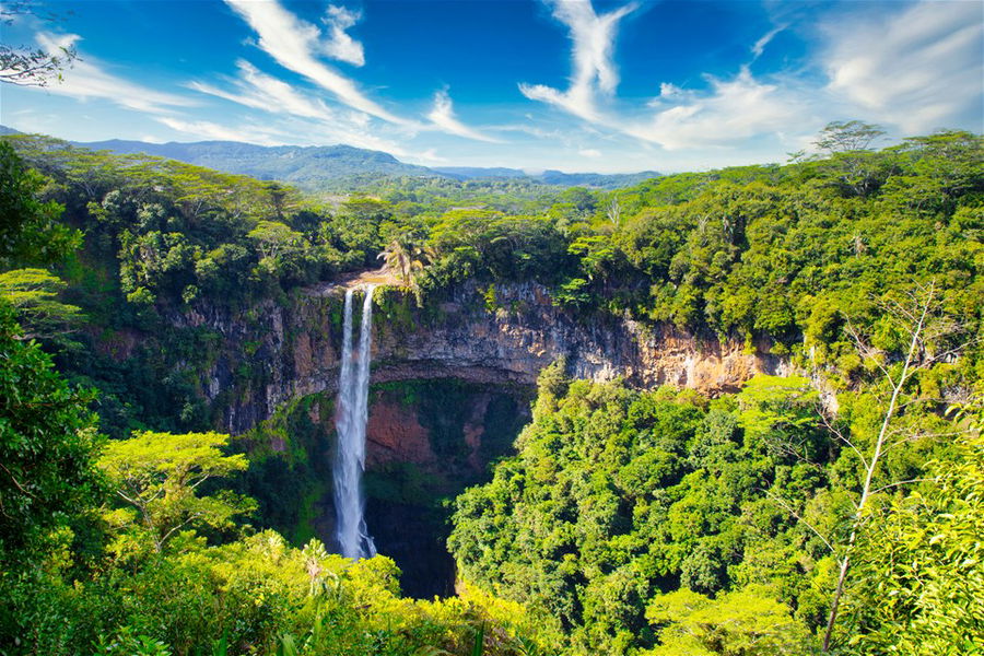 Chamarel Waterfall, Mauritius