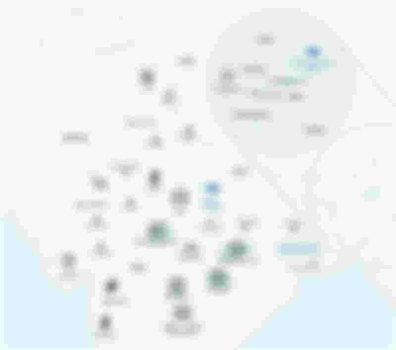 North & Central India map