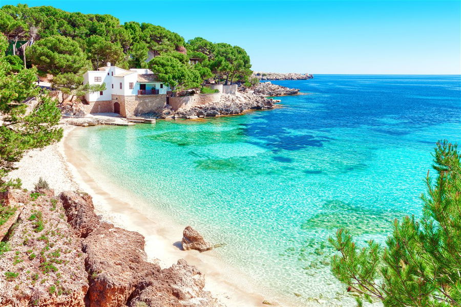 Cala Gat beach, Majorca, Spain