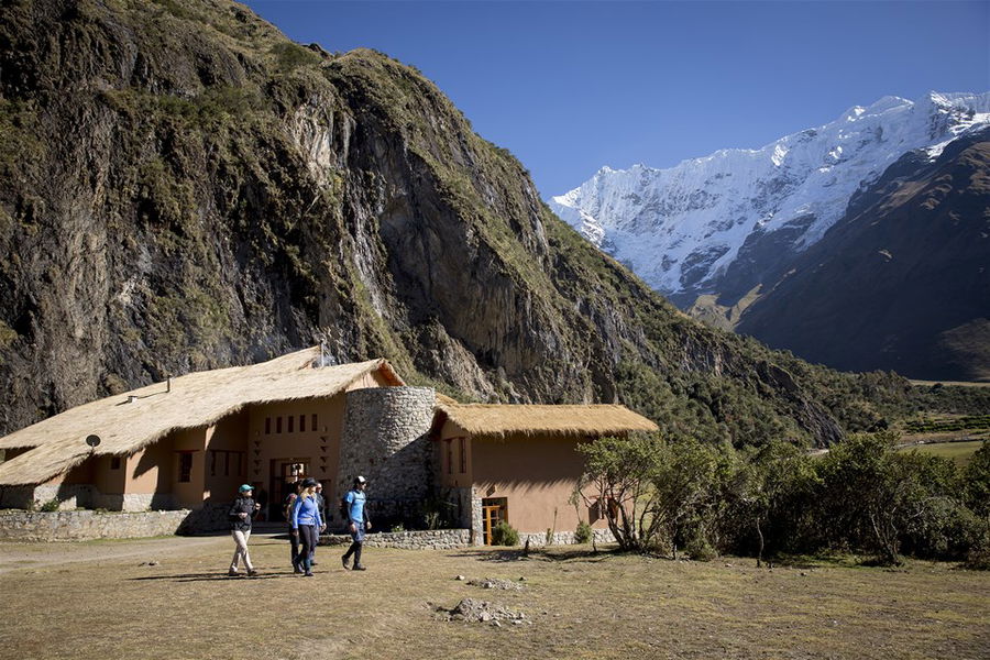 A lodge in the mountains in Peru