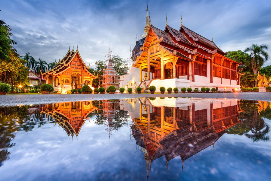 Temple in Chiang Mai, Thailand