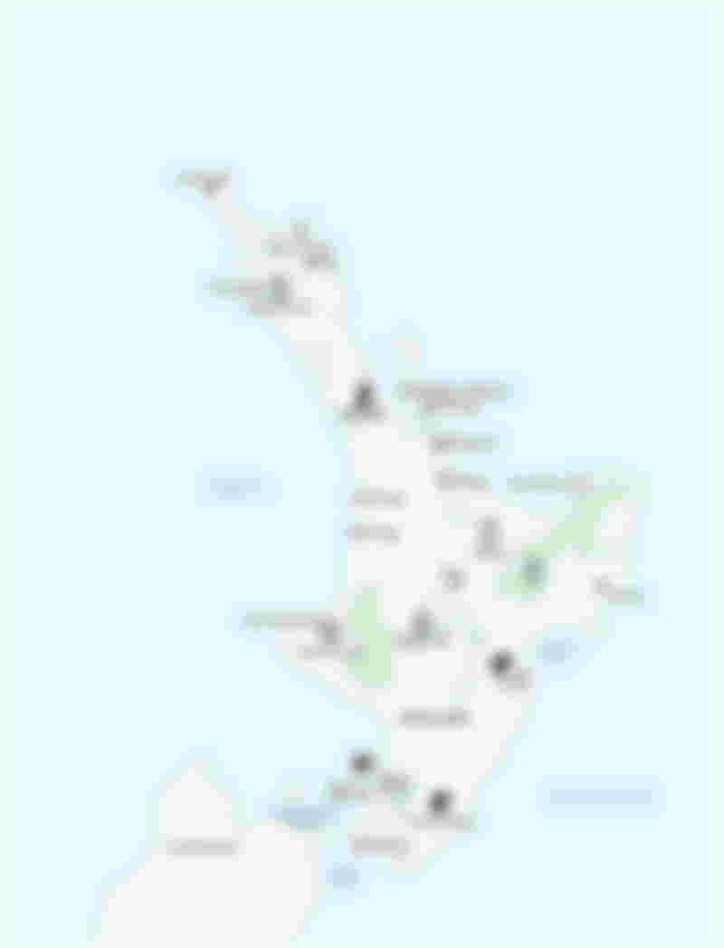 North Island map