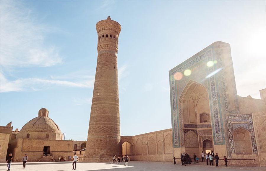 Afternoon in Kalyan Minaret, Bukhara, Uzbekistan