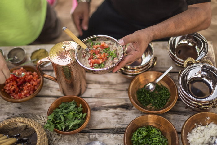 Dubai Desert Heritage Bedouin Life Food