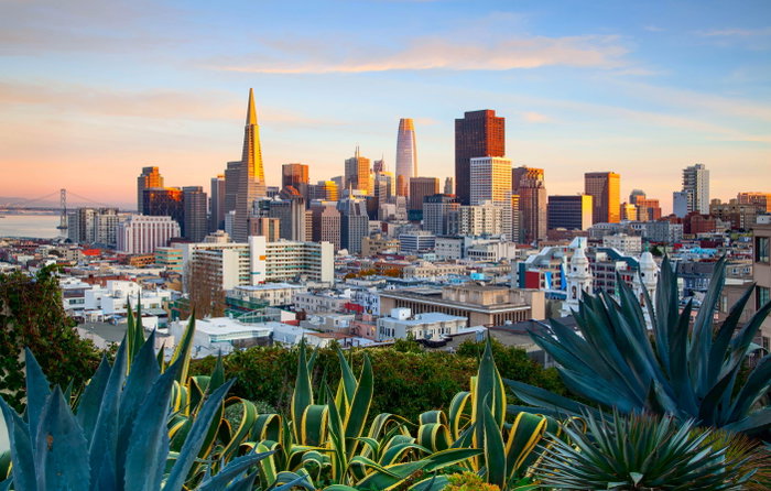 San Francisco Cityscape, California