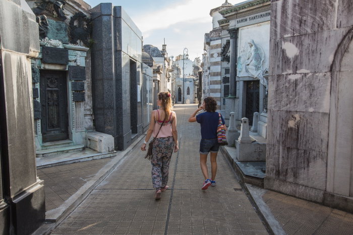 Walking in Buenos Aires, Argentina