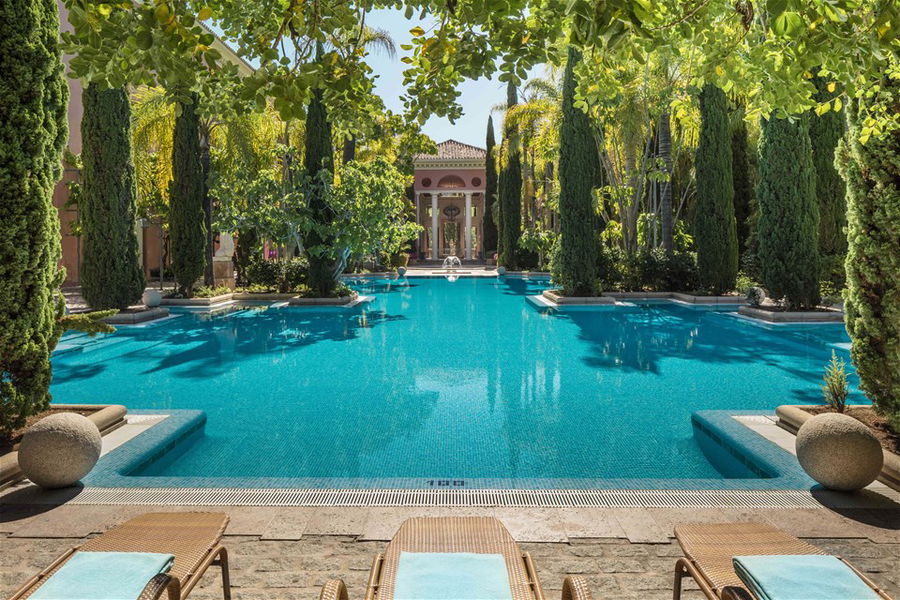 Pool at Anantara Marbella, Spain