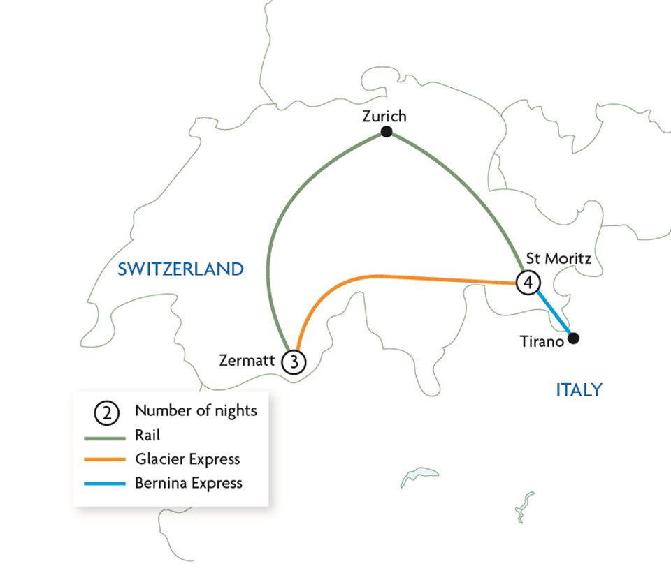 Classic Glacier & Bernina Express