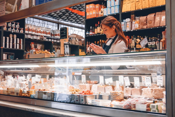 A deli in Melbourne, Australia