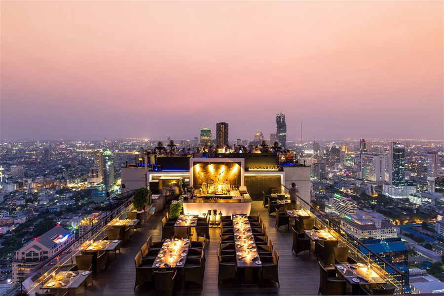 The Moon Bar at the Banyan Tree, Bangkok