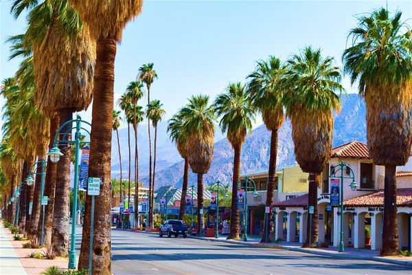 Aerial View Of Palm Springs Stock Photo - Download Image Now - Palm Desert  - California, California, La Quinta - California - iStock