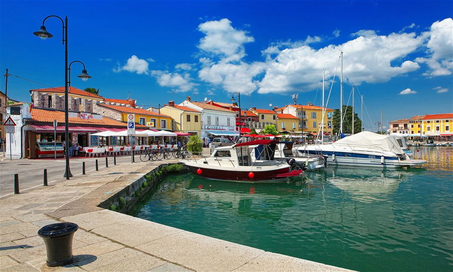 Novigrad Harbour, Croatia