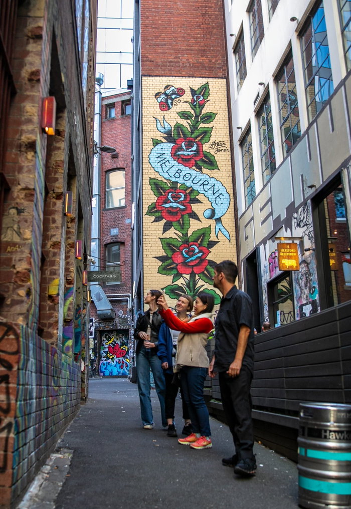 Street art in Melbourne, Australia
