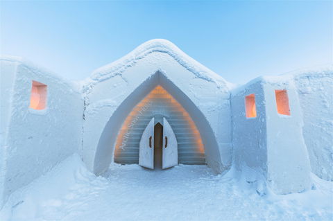 Snow Hotel at Arctic Snowhotel & Glass Igloos