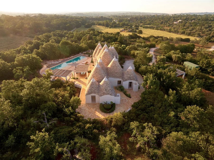 Villa Trulli Fiori in Puglia, Italy