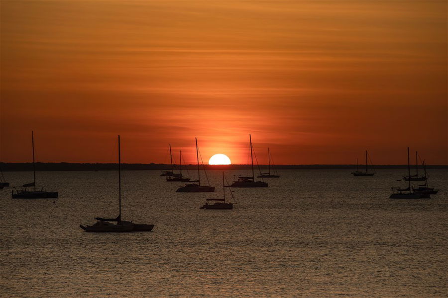 Darwin at Sunset