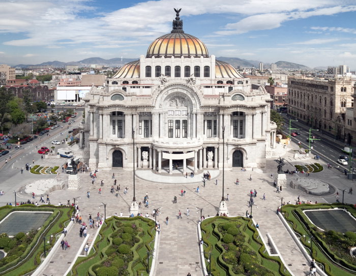 Palace of Fine Arts, Mexico City