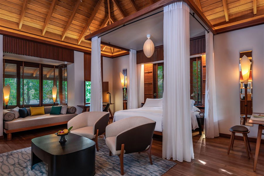 A rainforest villa at the Datai Langkawi