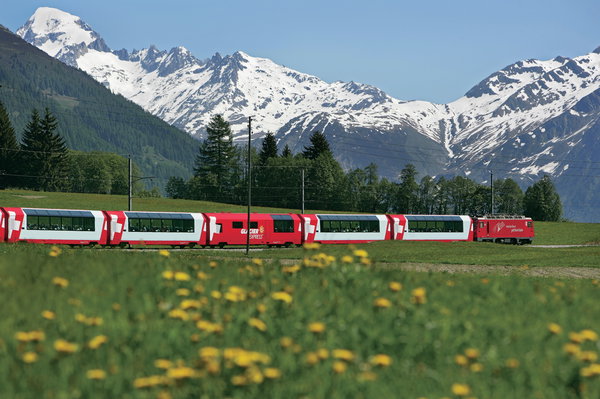 Classic Glacier Express - by rail from London