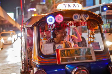 Private Evening Street Food Tour by Tuk Tuk