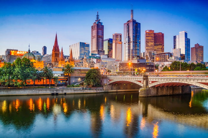 Luna Park in Melbourne, Australia