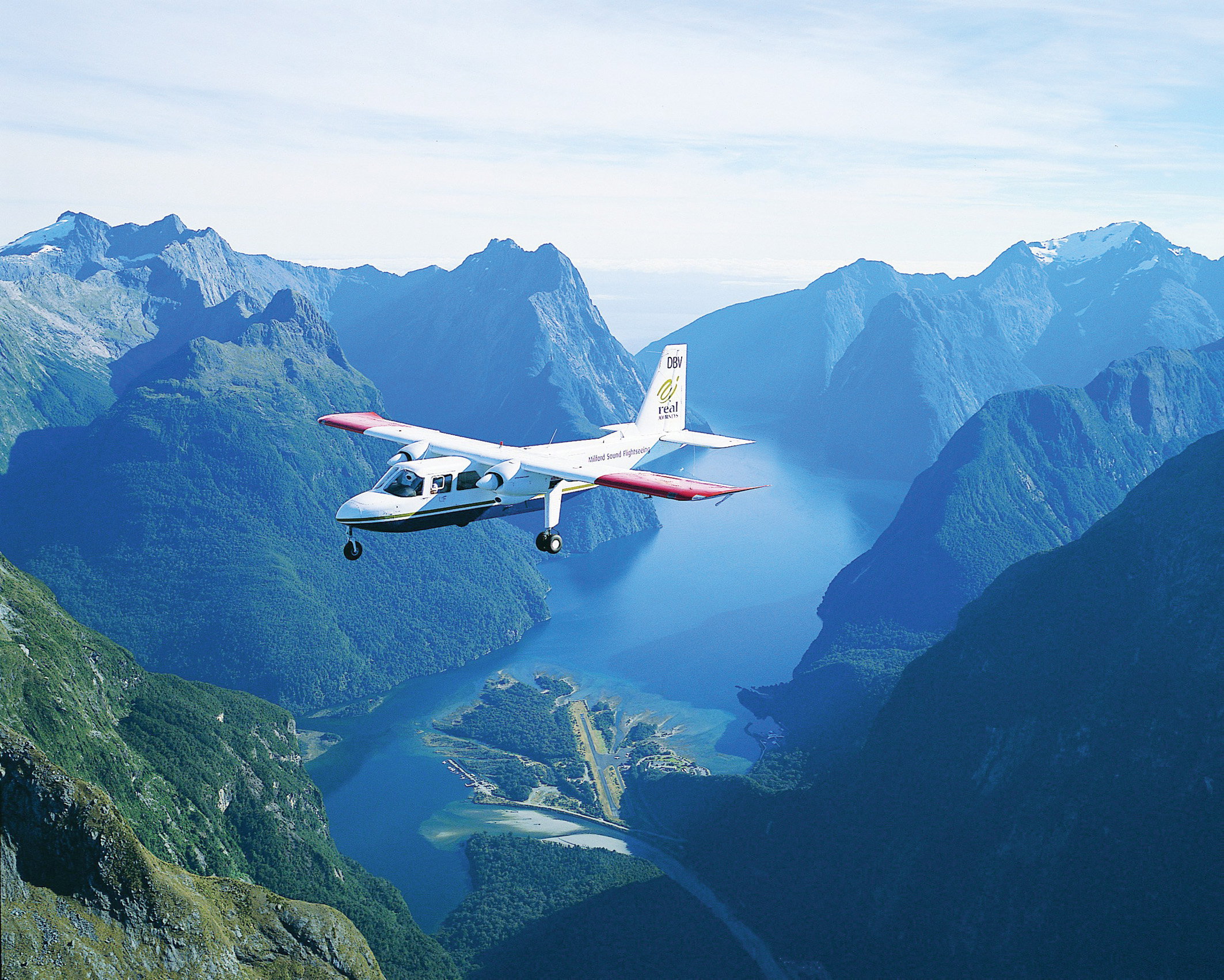 Milford Sound scenic flight, New Zealand