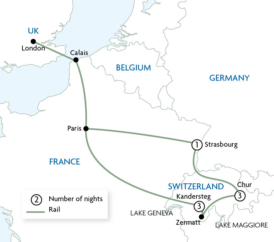 Highlights of the Glacier Express