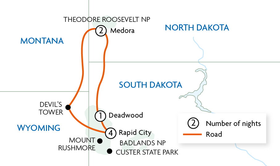Mount Rushmore & The Dakota Badlands