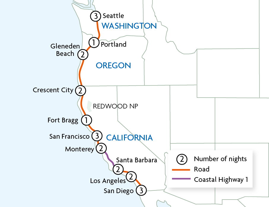 Pacific Quest - Seattle to San Diego