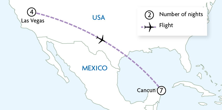 Las Vegas & Cancun