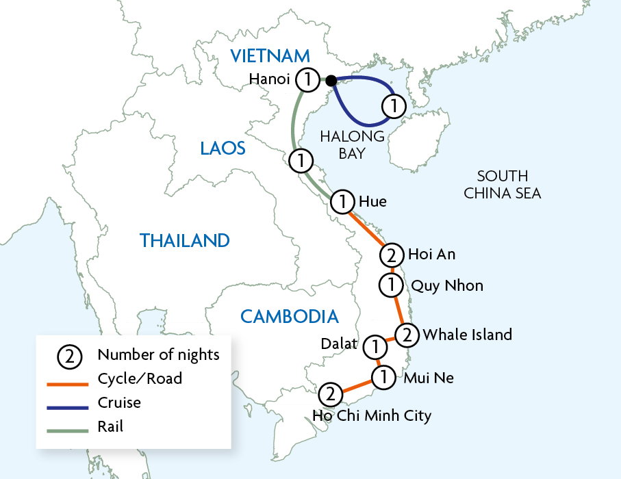 Cycling Vietnam