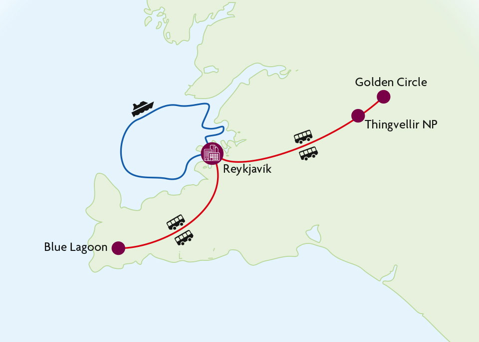 Iceland's Frozen Lands and Northern Lights