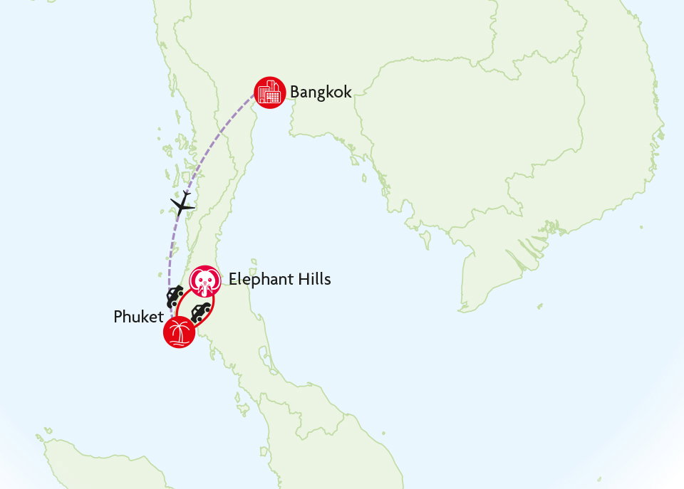 City, Sun & Elephant Fun