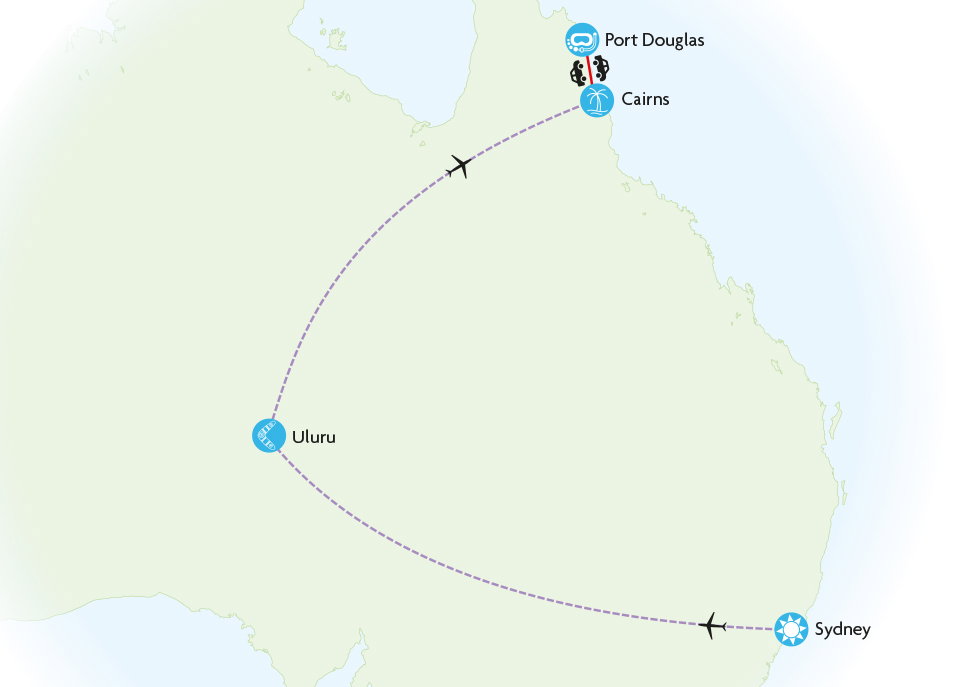 Sunny Sydney, the Magical Outback & Great Barrier Reef