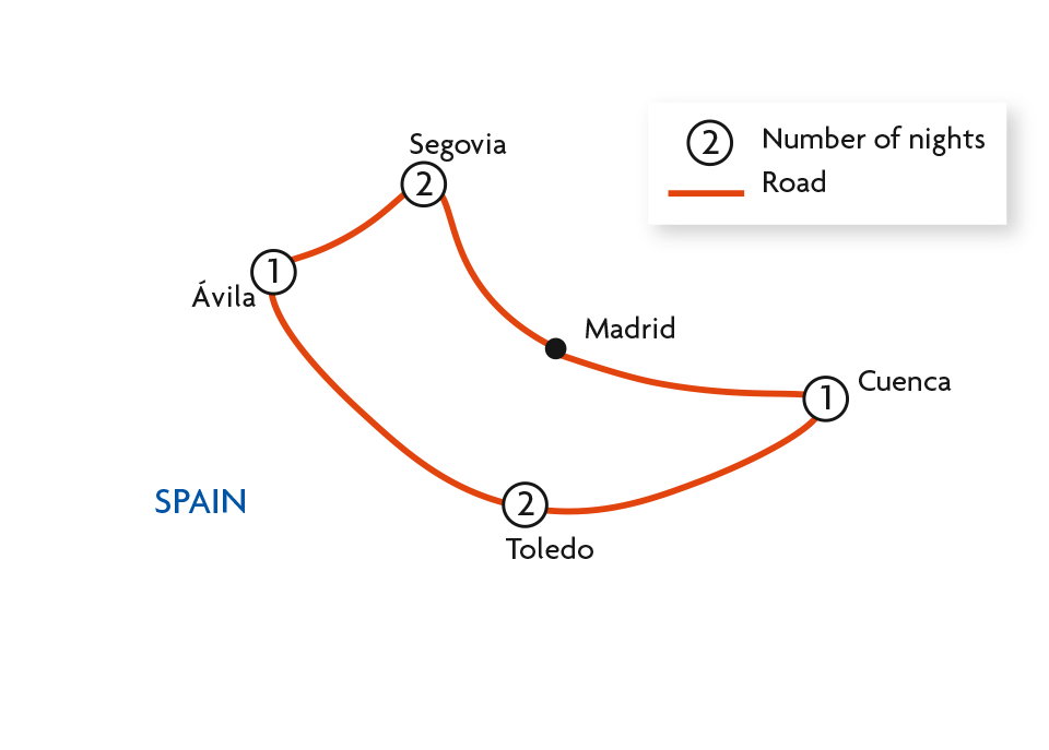The Paradors of Central Spain