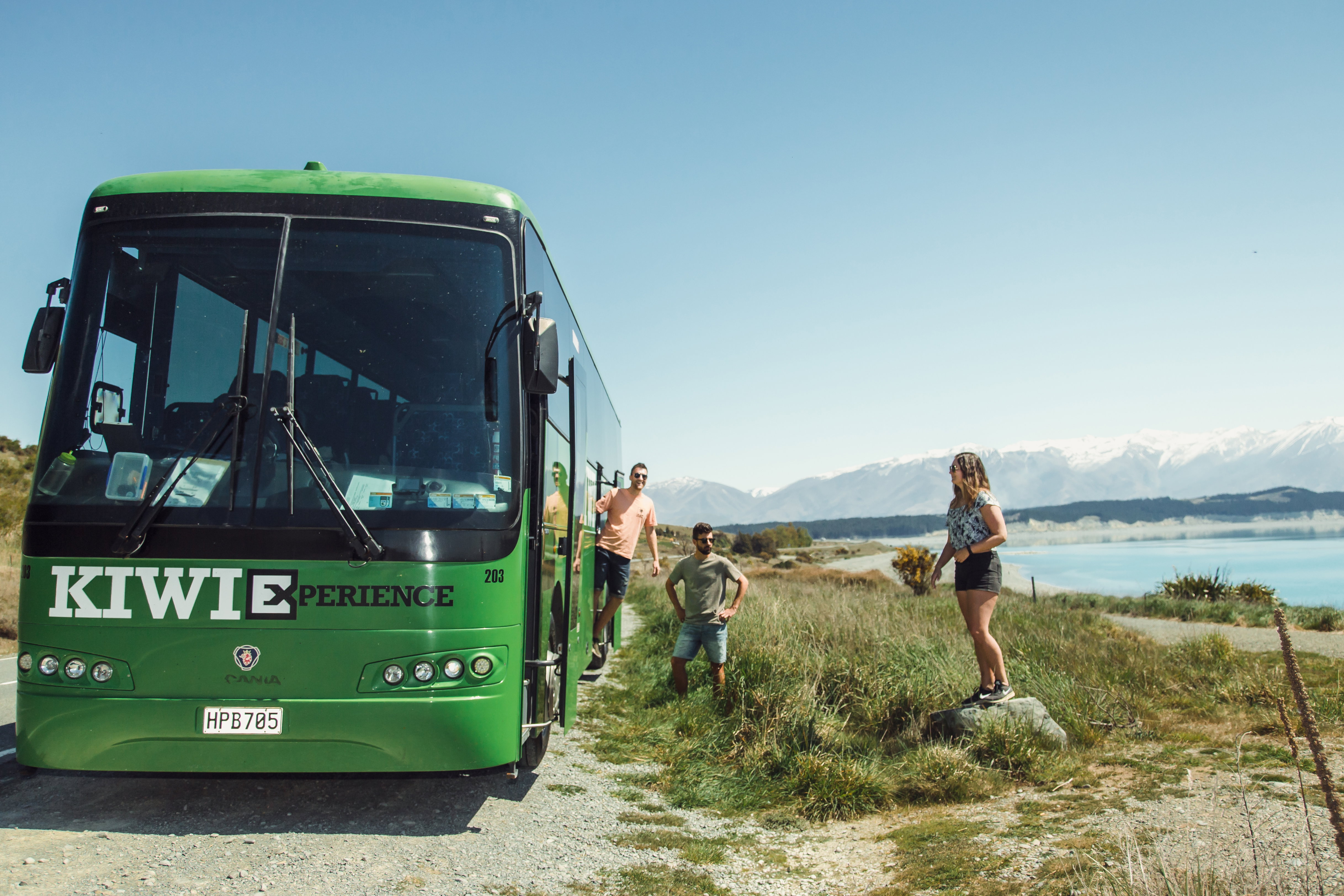 Kiwi Experience Bus South Island, New Zealand