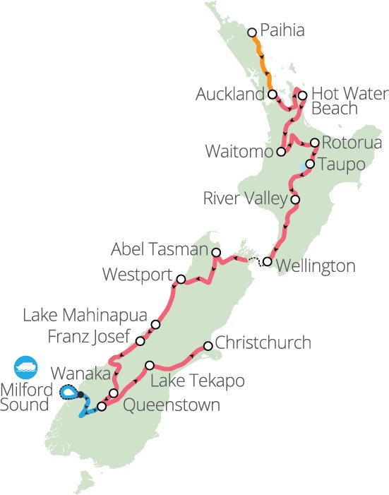 Tour Route Map