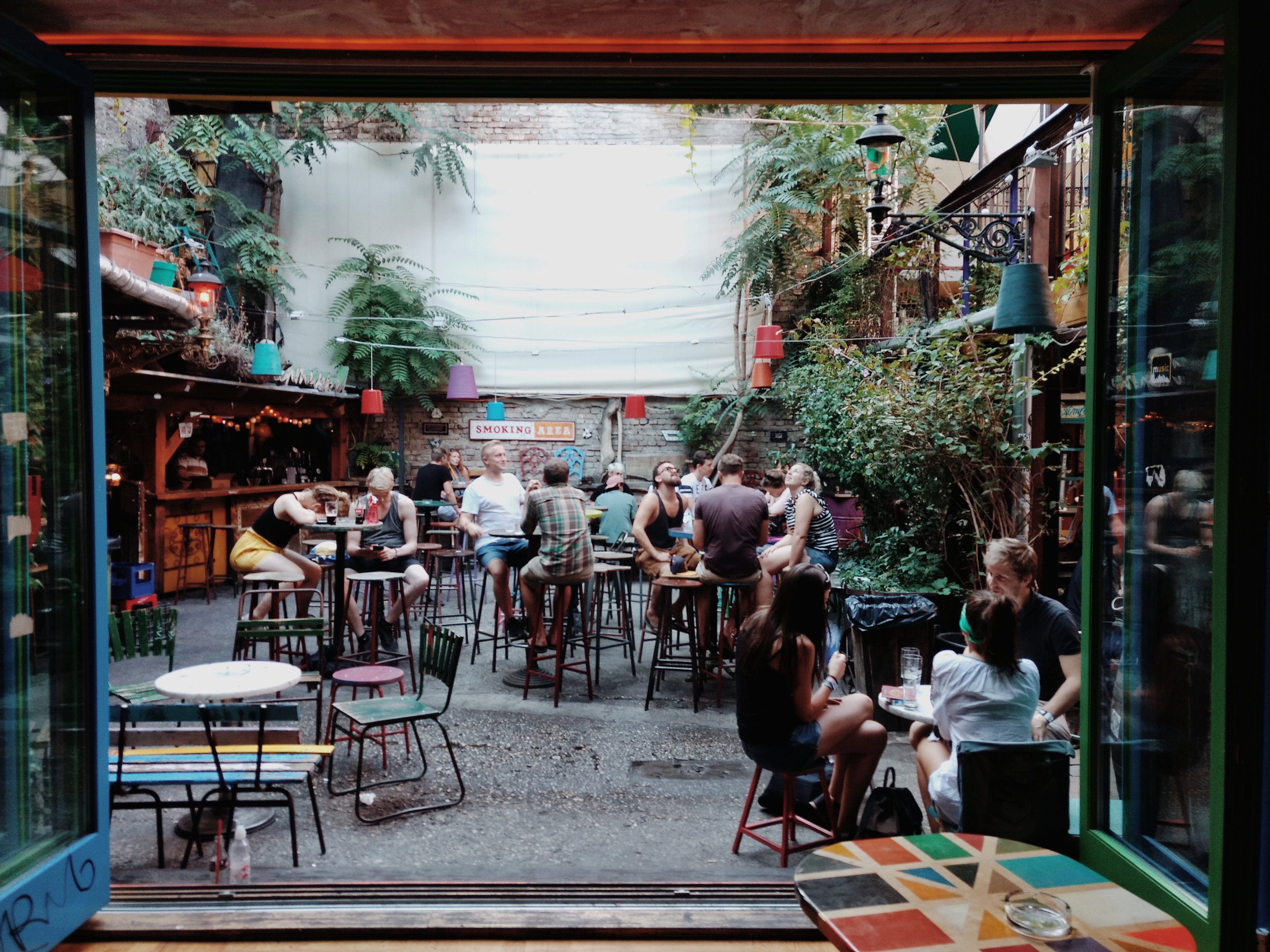 Szimpla Kert, Budapest, Hungary