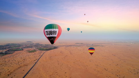 Dubai Hot Air Balloon Safari