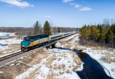 Toronto to Montreal - Winter Explorer by Rail