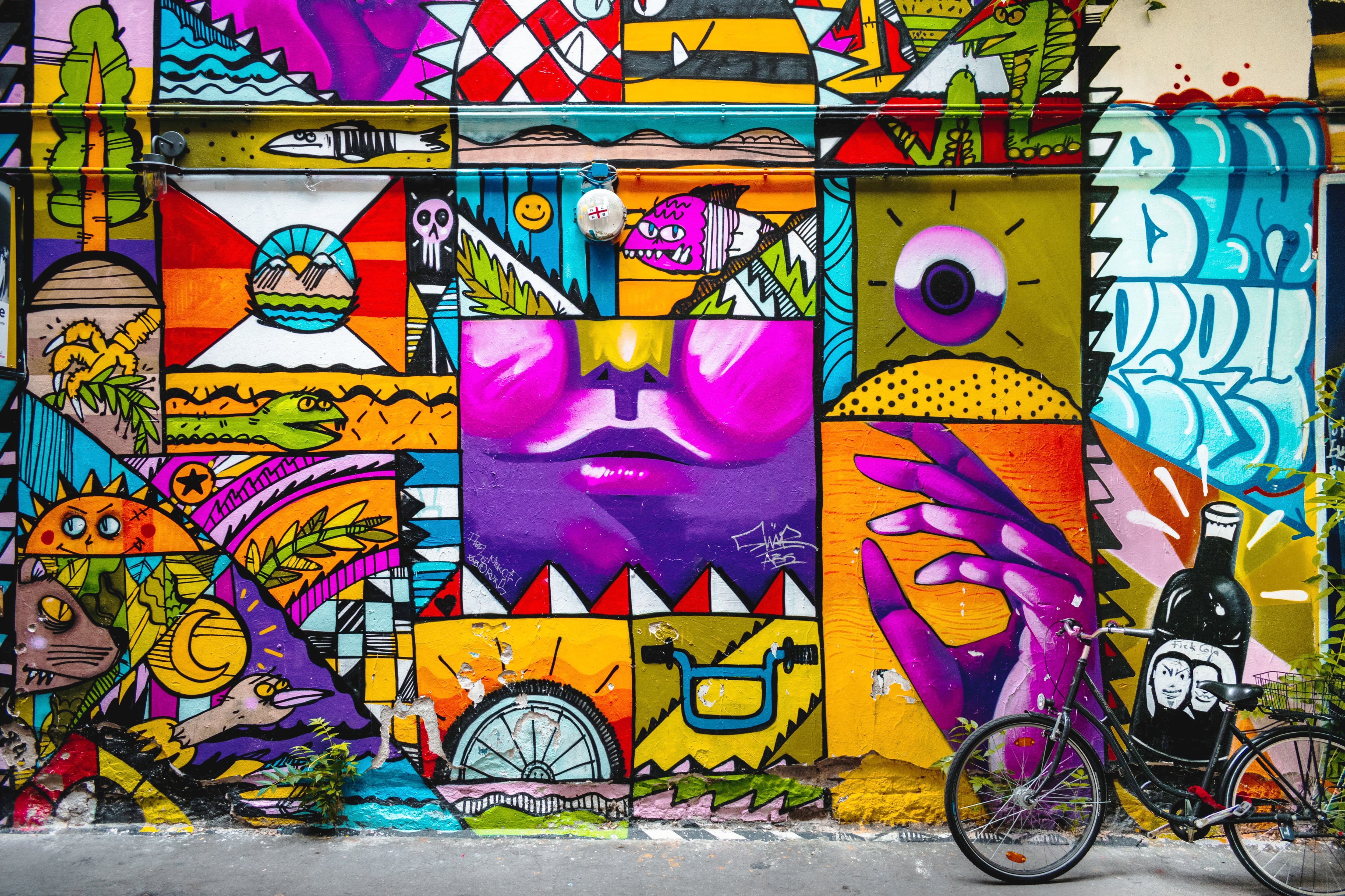 Colourful Graffiti, Berlin