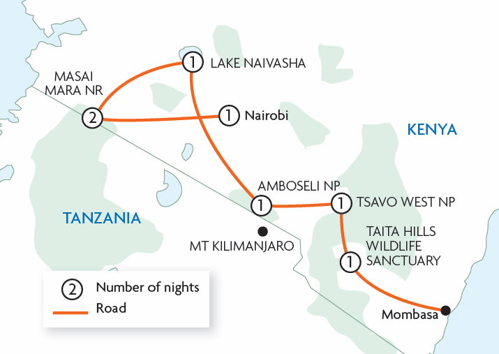 A Kenyan Odyssey to the Mombasa Coast (private)