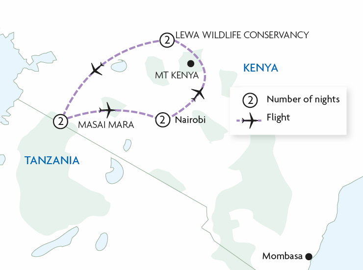 Kenya Family Fly In Safari