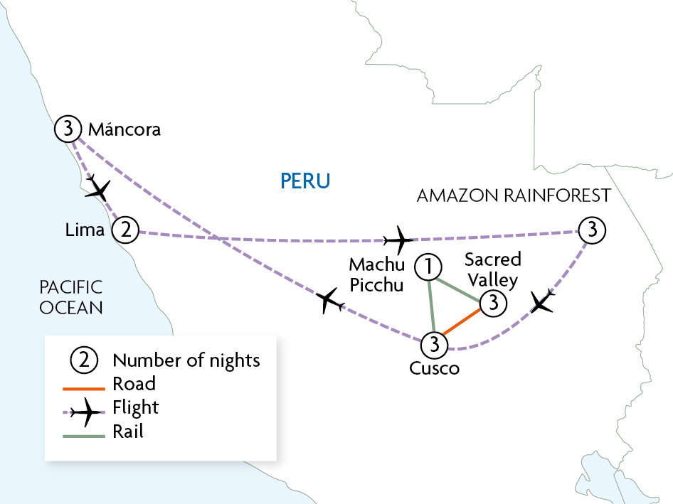 Boutique Gems of Peru & Amazon Adventure