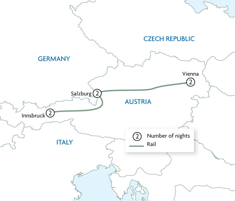 Austria's Imperial Cities by Rail