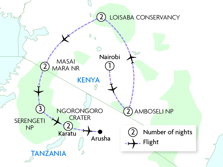 Luxury East Africa SkySafari with Elewana