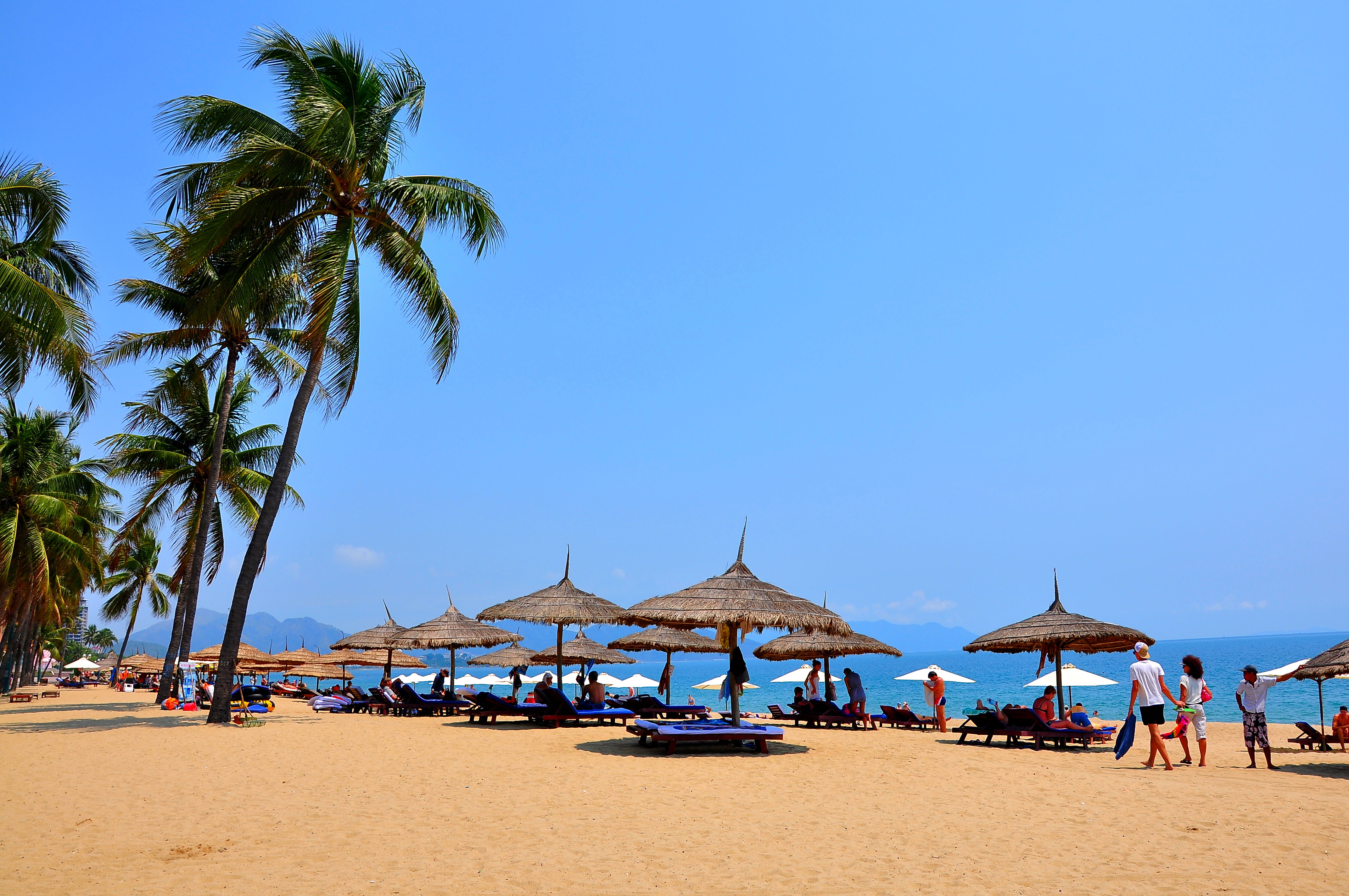 Nha Trang beach in Vietnam