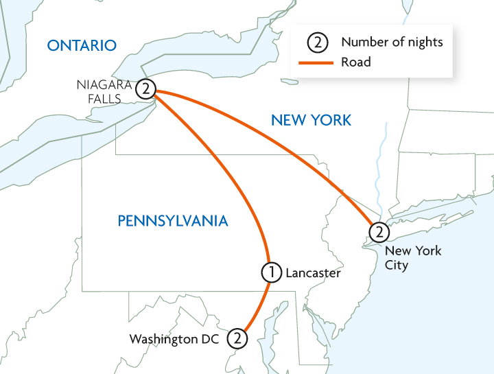 The Big Apple, Niagara & Washington DC